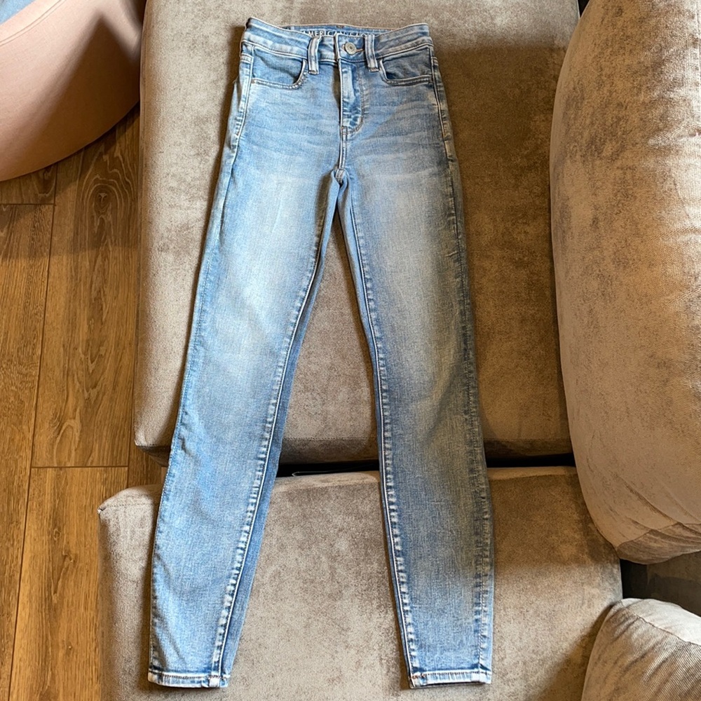 american eagle next level stretch jeans!